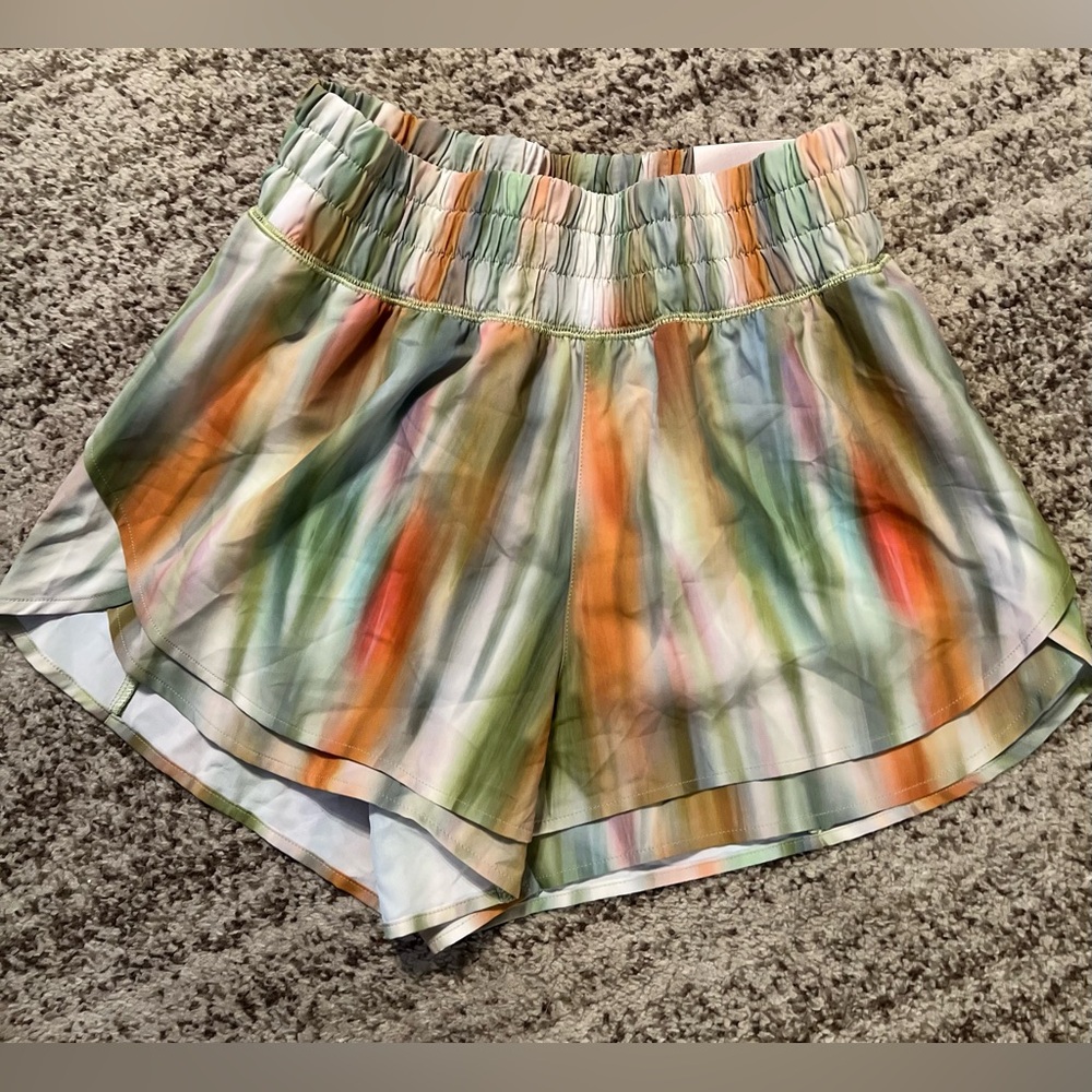 NWT/ CALIA Multicolor Women's High-Rise Step Up Shorts